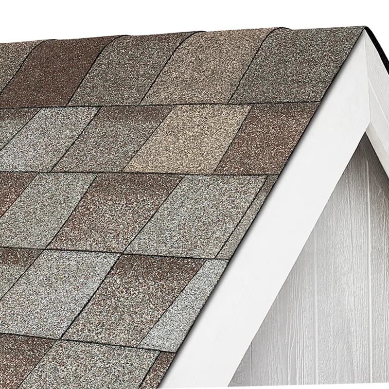 Doghouse dormer with Atlas StormMaster Shake in Aspen Grove