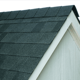 Atlas StormMaster Shake in Black Shadow — Class 4 impact-resistant shake-profile shingle