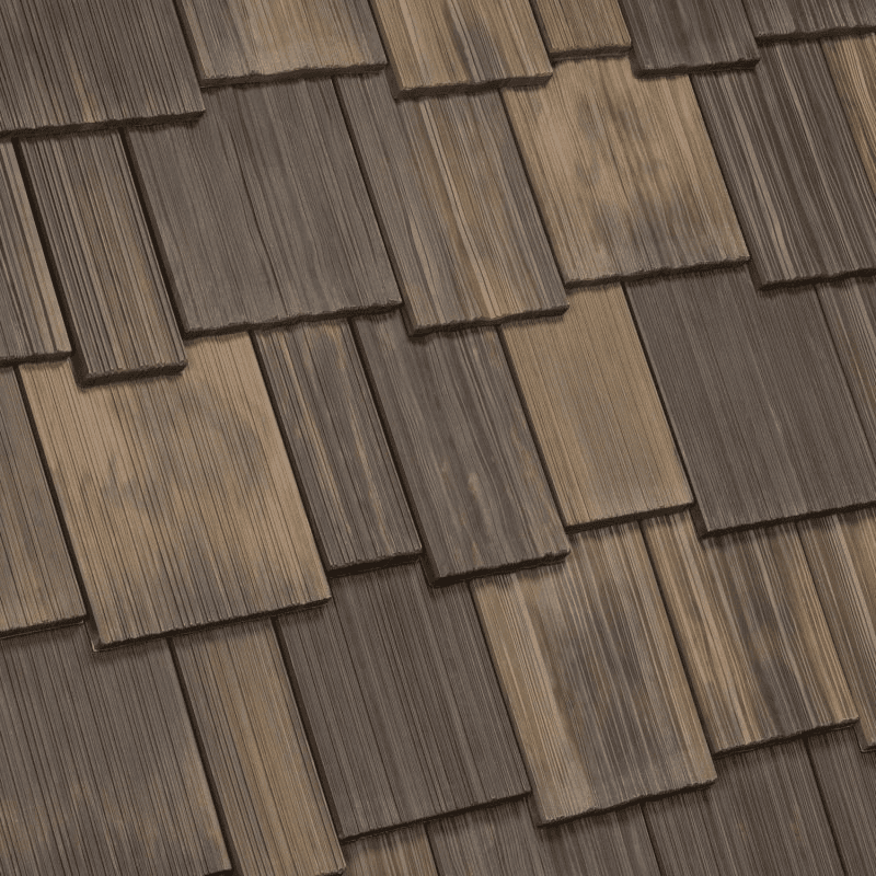 Brava-style synthetic cedar shake on a Twin Cities home