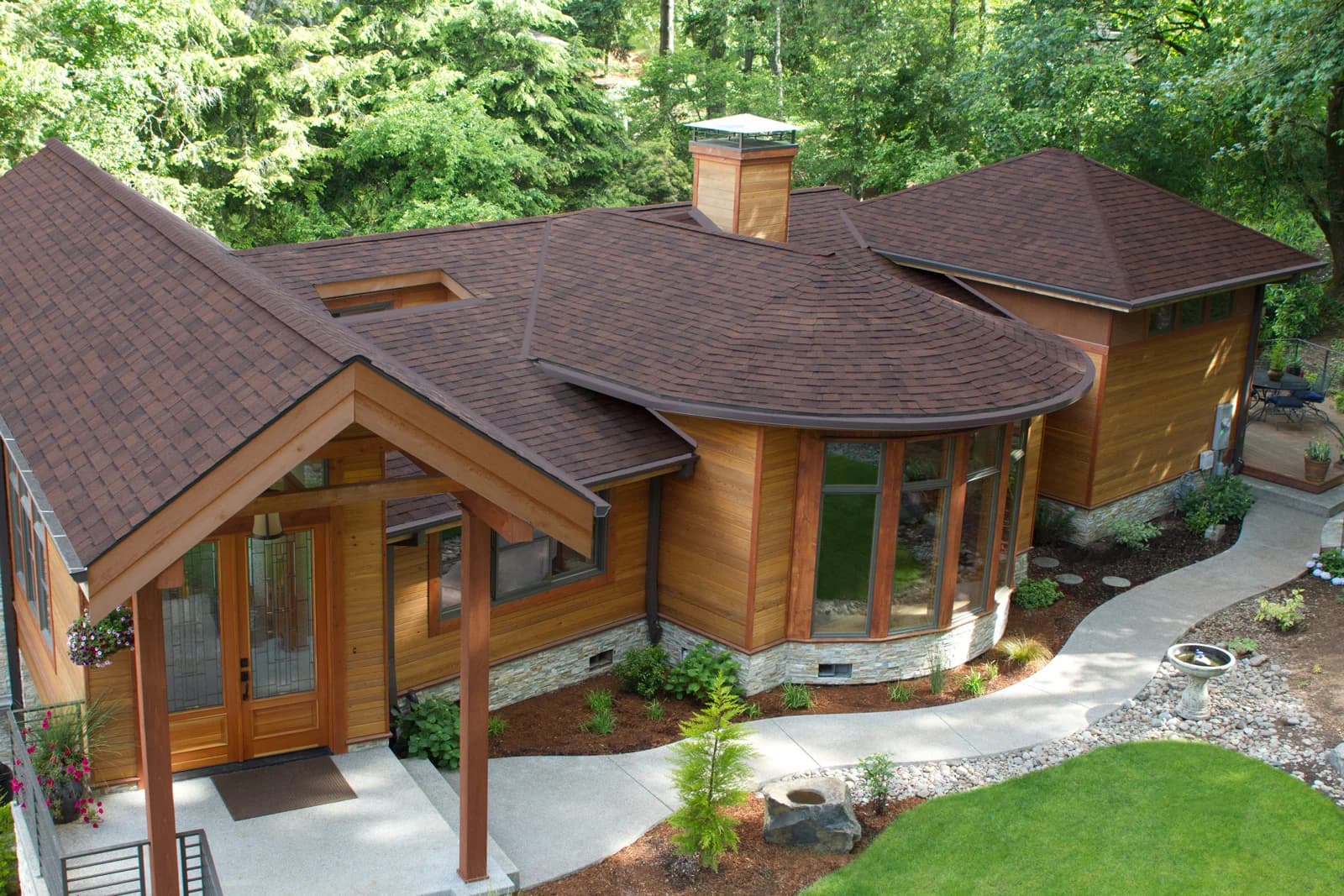 Savage home with Malarkey Highlander shingle in Antique Brown