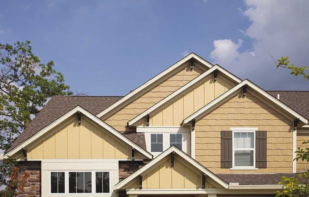 Vinyl siding on a Twin Cities home