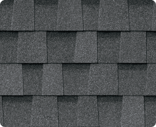 Atlas StormMaster polymer-modified shingle close-up in Pewter
