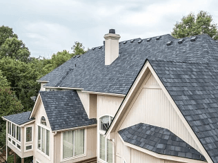 CertainTeed Belmont IR in Black Granite — Class 4 impact-resistant install