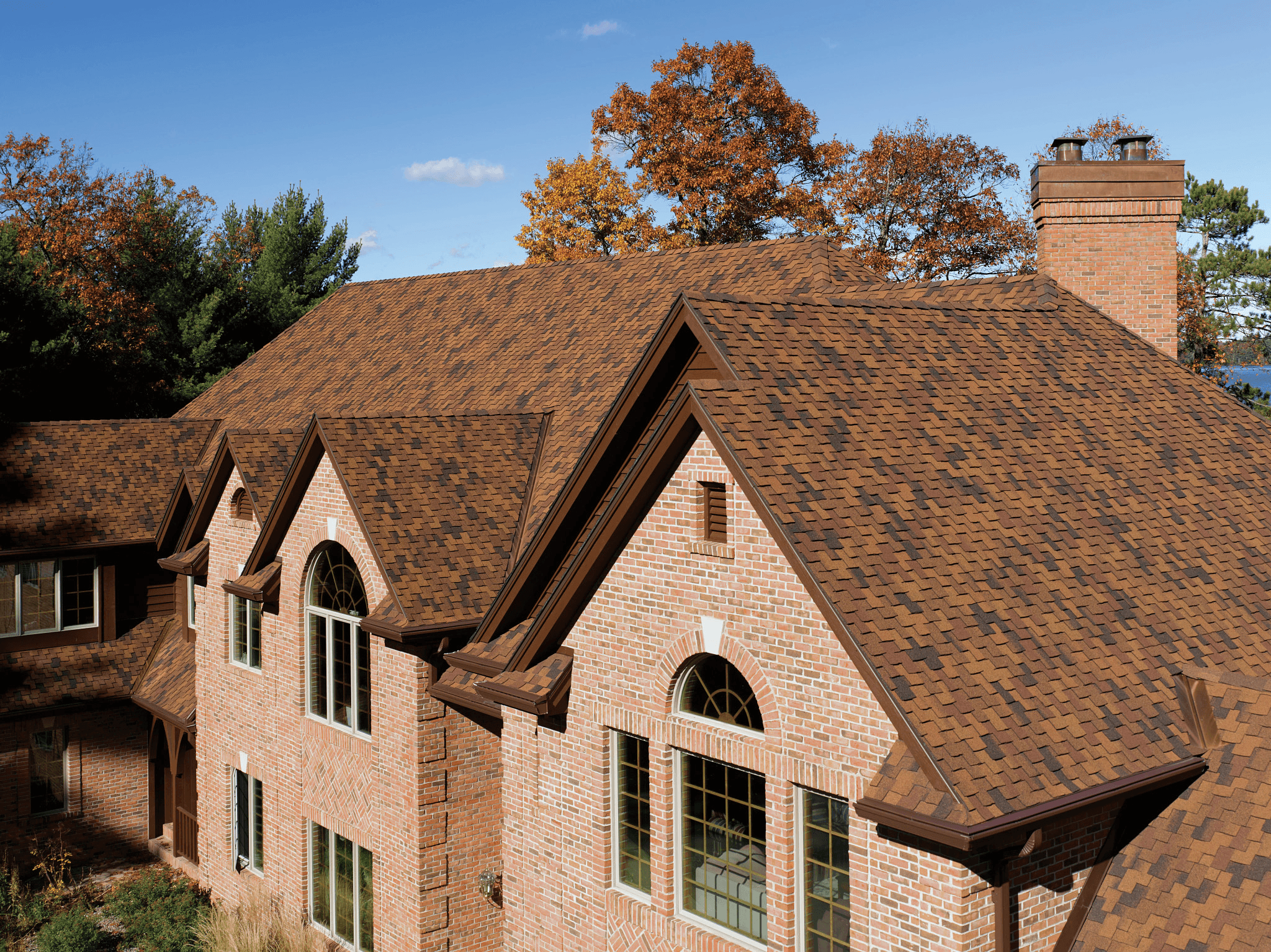 CertainTeed Presidential Shake TL on a Lake Johanna custom