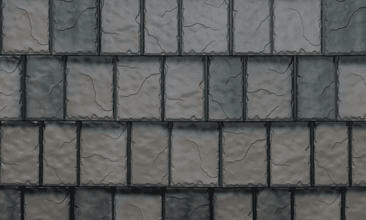 EDCO Arrowline Slate in Charcoal Gray Blend — slate profile detail