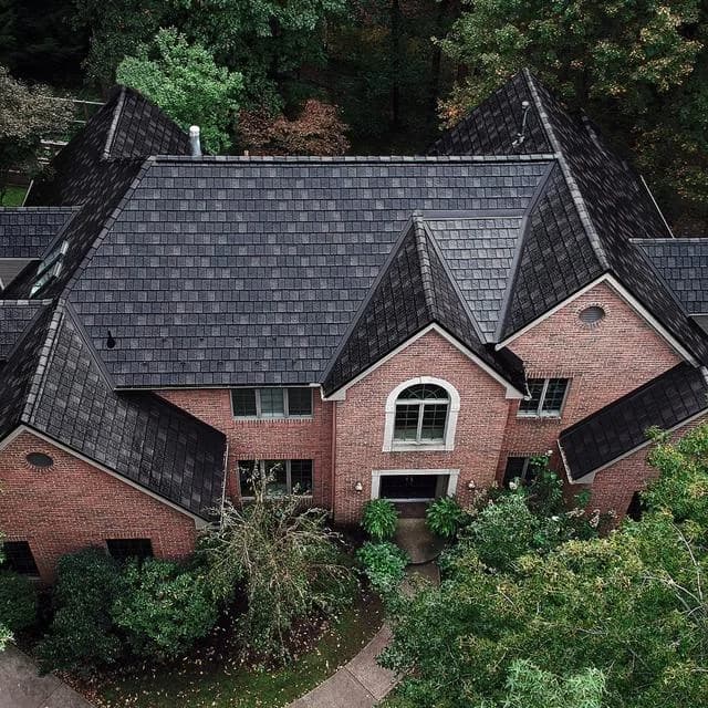 Metal roofing on a Twin Cities home