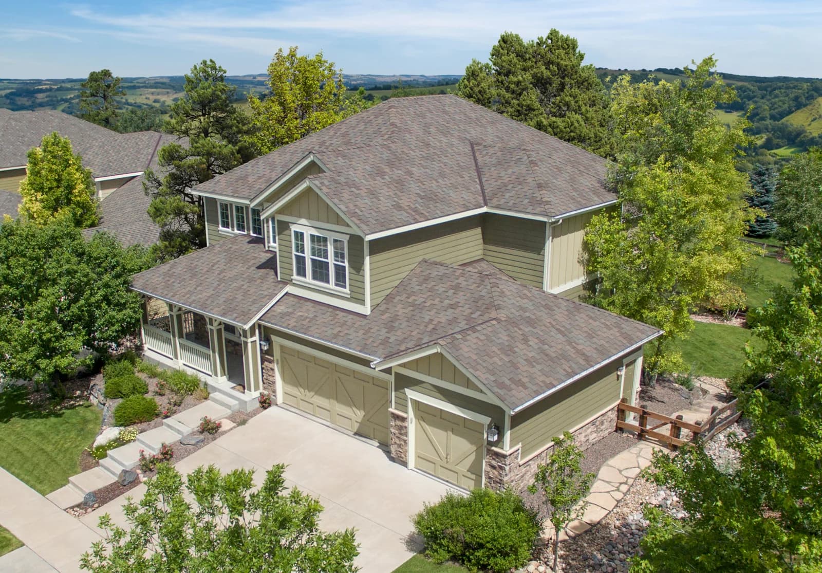 Malarkey asphalt shingle roof on a Twin Cities home