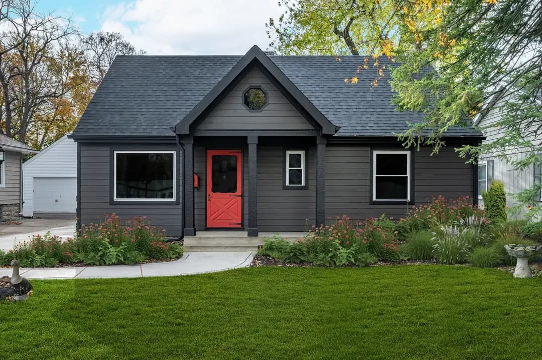 LP SmartSide engineered wood siding on a Twin Cities home