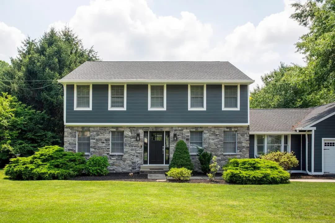 LP SmartSide engineered wood siding on a Twin Cities home