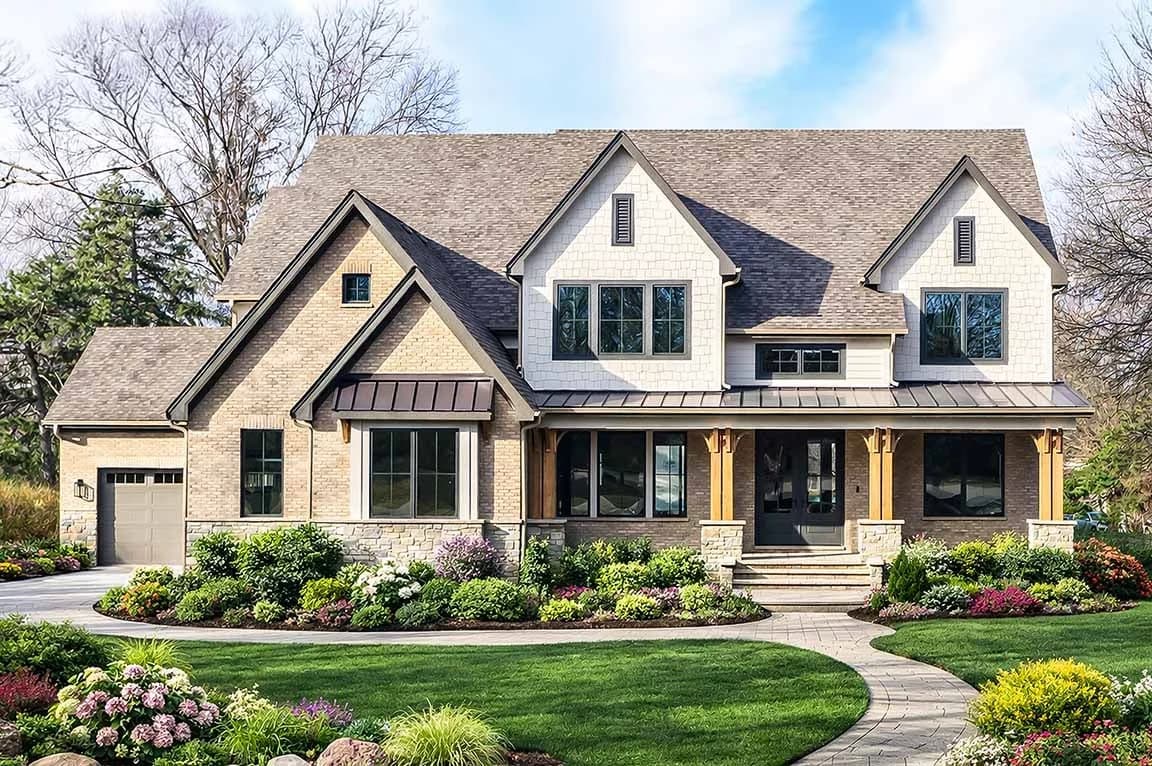 Replacement windows on a Twin Cities home