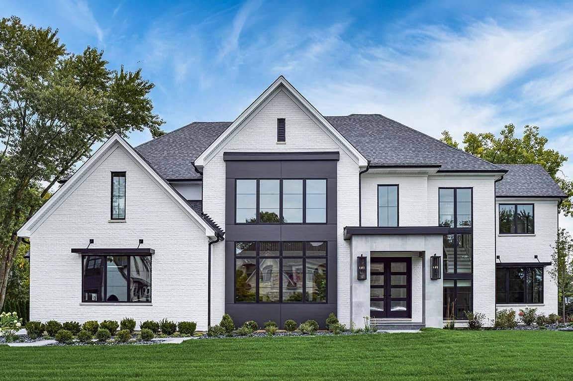Replacement windows on a Twin Cities home